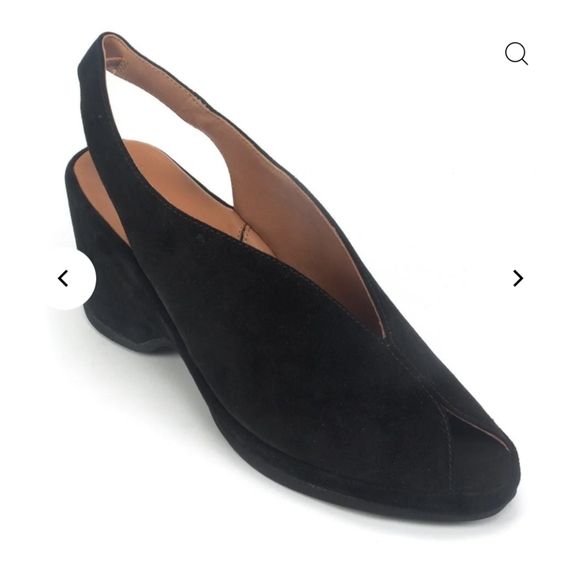 L'AMOUR DES PIEDS* Cloud like memory foam genuine suede leather heels - Picture 3 of 15